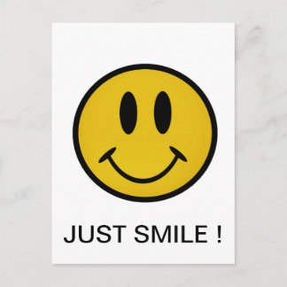 Goldenes Gesicht Postkarte