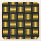 Goldenes Gitter für Untersetzer (Vorderseite)