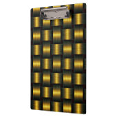 Goldenes Gitter - Gold Klemmbrett (Links)