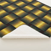 Goldenes Gitter Sherpadecke (3/4)