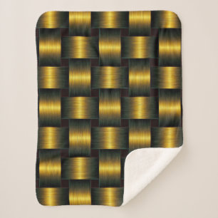 Goldenes Gitter Sherpadecke