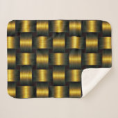Goldenes Gitter Sherpadecke (Vorderseite (Horizontal))