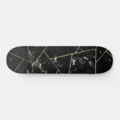Goldenes Glam #1 Skateboard (Horizontal)