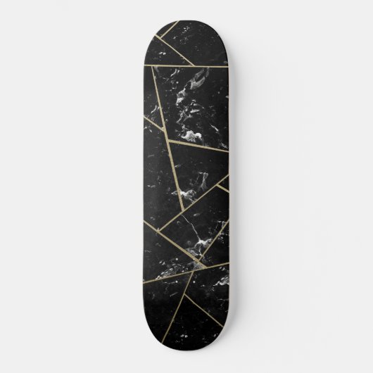 Goldenes Glam #1 Skateboard (Vorderseite)