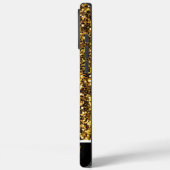Goldenes Glitzern, das hell funkelt Case-Mate iPhone Hülle (Rückseite / Links)