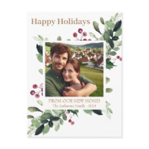 Goldenes Glück Holiday Greenery Berries Neue Zuhau