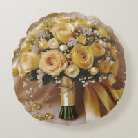 "Goldenes Glühen: Eine gefällige Rose Bouquet der