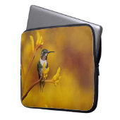 Goldenes Glühen Laptopschutzhülle (Vorderseite Links)