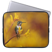 Goldenes Glühen Laptopschutzhülle (Vorderseite)