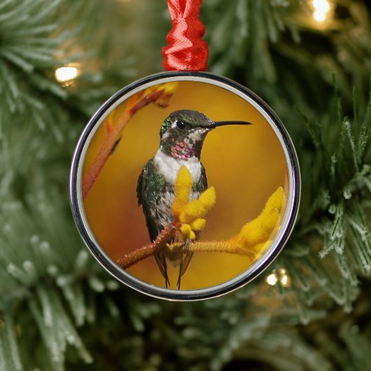 Goldenes Glühen Ornament Aus Metall (Baum)