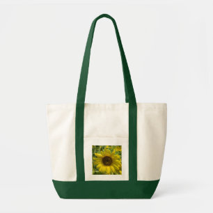 Goldenes Glühen-Sonnenblume-Taschen-Tasche Tragetasche
