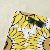 Goldenes Glühen Strandtuch (Beispiel)