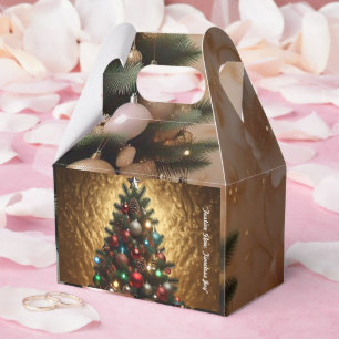 "Goldenes Glühen von Weihnachten" Geschenkschachtel