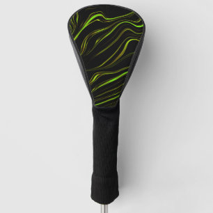 Goldenes Gras oder gewellt grüne goldene, lange St Golf Headcover