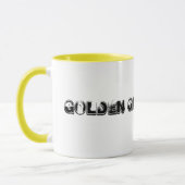 Goldenes Guad Tassen-Gelb Tasse (Links)