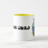 Goldenes Guad Tassen-Gelb Tasse (Zentrum)