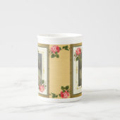 Goldenes heiliges Herz von Porzellantasse (Vorderseite)