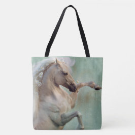 Goldenes Hengstpferd - Tote Tasche