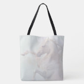 Goldenes Hengstpferd - Tote Tasche (Rückseite)