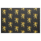 Goldenes heraldisches Löwe-Gewebe Stoff (Yard (91,4 cm))