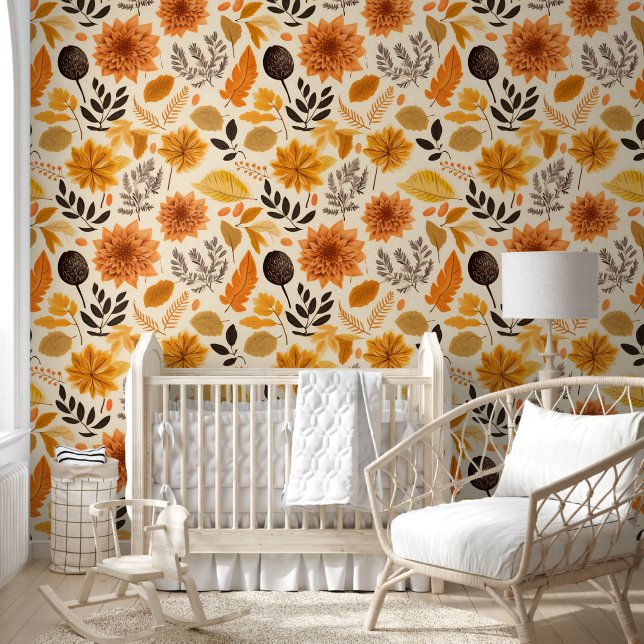 Goldenes Herbstblühen Tapete (Kinder)