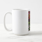 Goldenes Herbstfarnblatt-Exemplar Kaffeetasse (Links)