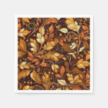 Goldenes Herbstpapier