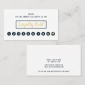 Goldenes Herz 10. Ernennung Personalisiert Treuekarte (Vorne/Hinten)