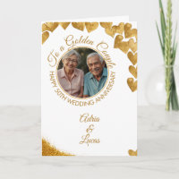 Goldenes Herz 50. Hochzeitstag