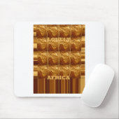Goldenes Herz Afrikas Mousepad (Mit Mouse)