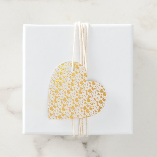 Goldenes Herz Geschenkanhänger (Mit Box)