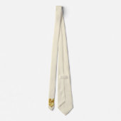 Goldenes Herz (Goldene Form der Liebe) Krawatte (Rückseite)