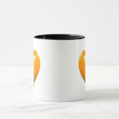 Goldenes Herz Tasse (Zentrum)