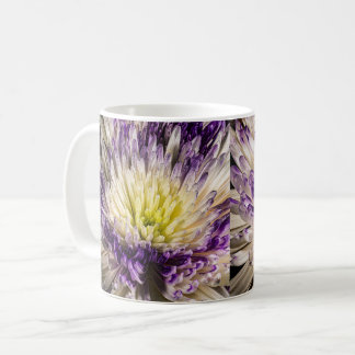 Goldenes Herz, violette Krone Kaffeetasse