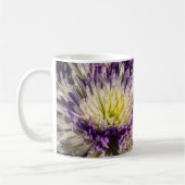 Goldenes Herz, violette Krone Kaffeetasse (Links)