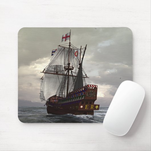 Goldenes Hinter Mousepad (Mit Mouse)