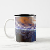 Goldenes Hinter Zweifarbige Tasse (Links)