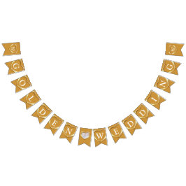 Goldenes Hochzeitstag 50. Foto Wimpelkette