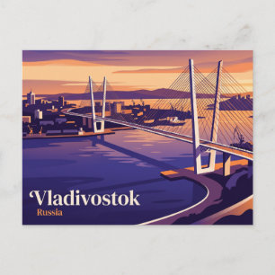 Goldenes Horn Bucht Russland Postkarte