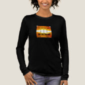Goldenes HU Tri-Blend Shirt (Vorderseite)