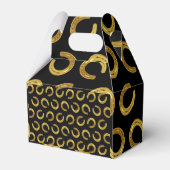 Goldenes Hufeisen Geschenkschachtel (Vorderseite)