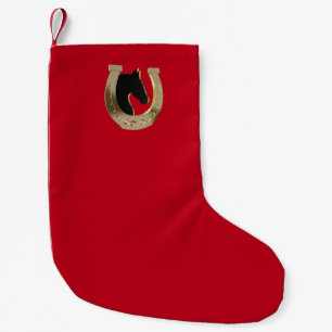 Goldenes Hufeisen Kleiner Weihnachtsstrumpf