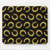 Goldenes Hufeisen Mousepad (Vorne)