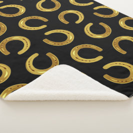 Goldenes Hufeisen Sherpadecke