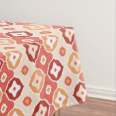 Goldenes ikat geometrisches Muster Tischdecke (Beispiel)