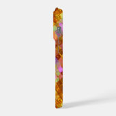 Goldenes Iris-Mosaikmuster iPhone Hülle (Linke Seite)