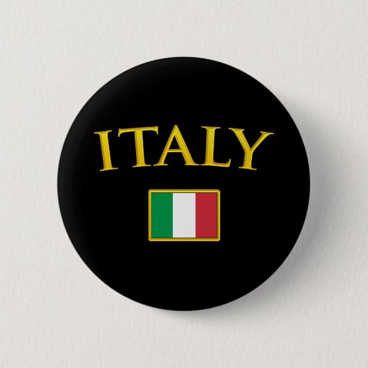 Goldenes Italien Button (Vorderseite)