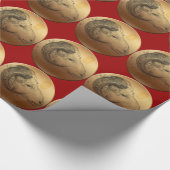 Goldenes Jahr - Chinesische Astrologie Geschenkpapier (Ecke)