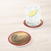 Goldenes Jahr - Chinesische Astrologie Getränkeuntersetzer (Seite)