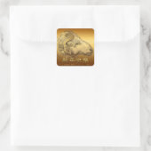 goldenes Jahr der Aufkleber für Schafe oder Ziegen (Tasche)